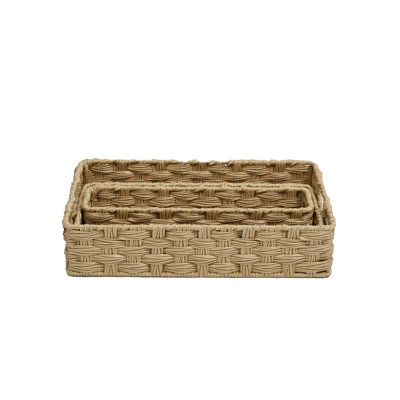 Set of 3 Canham Canham Resin Storage Bins