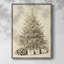 «Christmas Holiday Art CDLxxxvii», reproduction d'art encadrée - bois massif-877951458