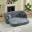 Compression Convertible Sofas, 87 Inch Chenille Modern Sleeper Home