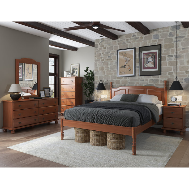 Commode 5 tiroirs Keithsburg, Moka