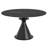 Isaack Extendable Round Stone Top Metal Base Dining Table-330377654