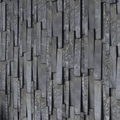 Linear Lines 6in.x12in. Split Face Quartzite Wall Tile