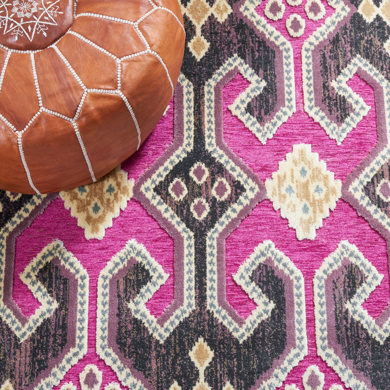 Tapis ikat Braswell Performance, Rectangle 3 pi 3 po x 5 pi 7 po