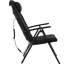 Fauteuil de massage chauffant en similicuir