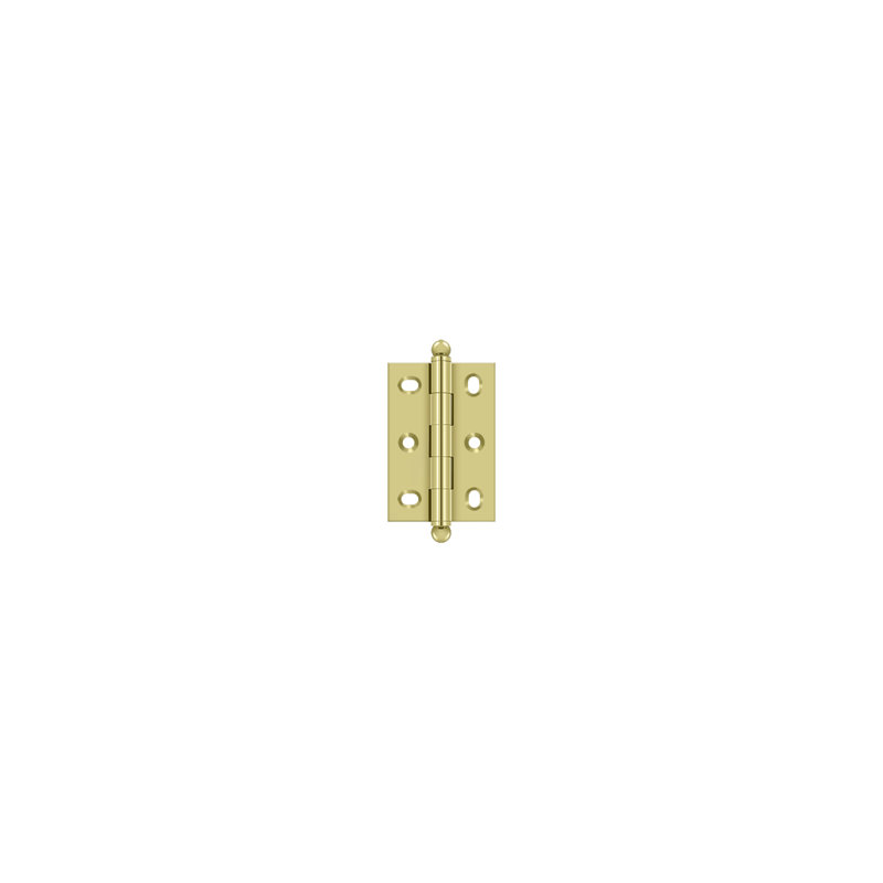 2.5'' x 1.75'' Butt Bearing Hinge, Polished Brass