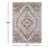 Vincenta Oriental Brown/Ivory/Gray Area Rug-1009450409