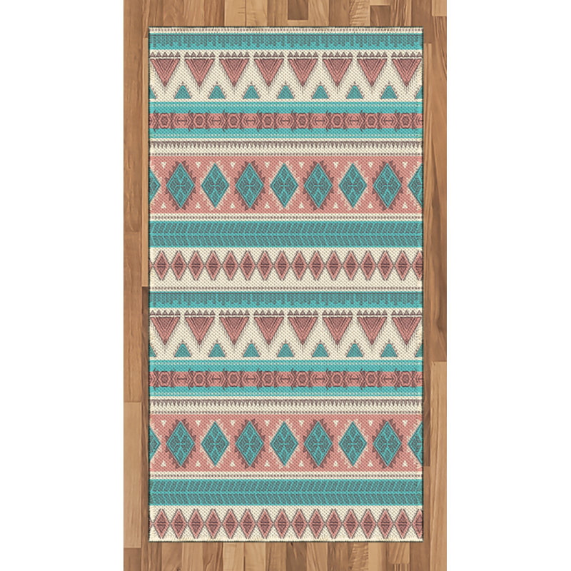 Tapis décoratif Tribal, Rectangle 2 pi 7 po x 5 pi