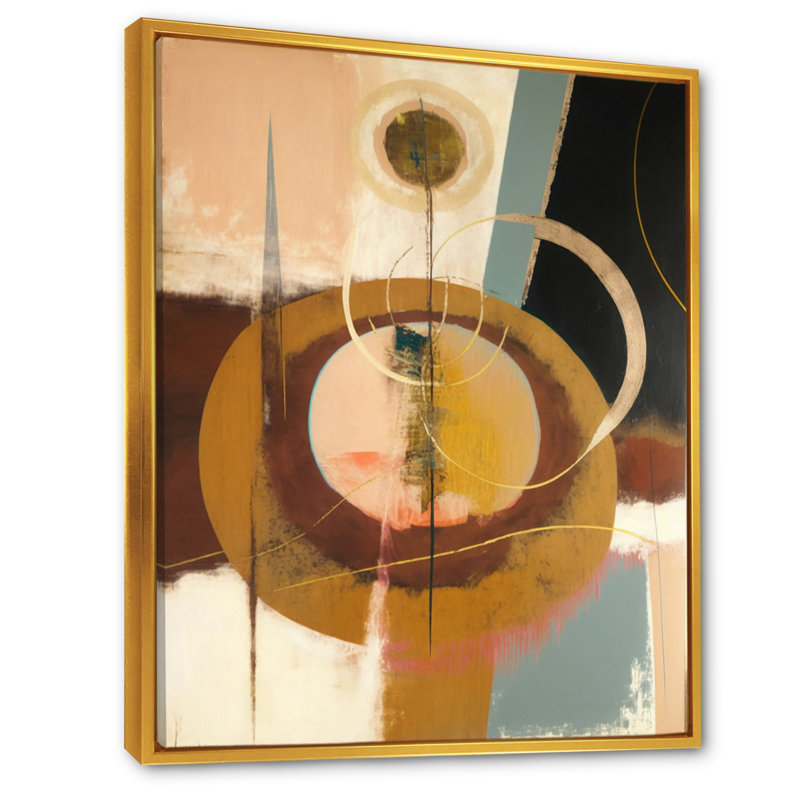 Infinity Terra Rosa Poss Possible V - reproduction sur toile, H 20 po x l 12 po x P 1 po, Cadre flottant doré