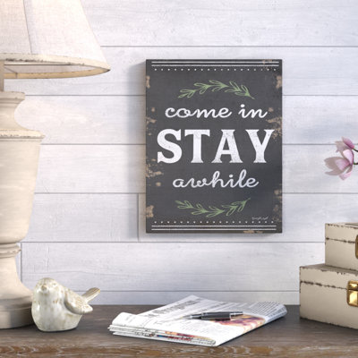 « stay stay ablationy rosemary », art textuel sur toile
