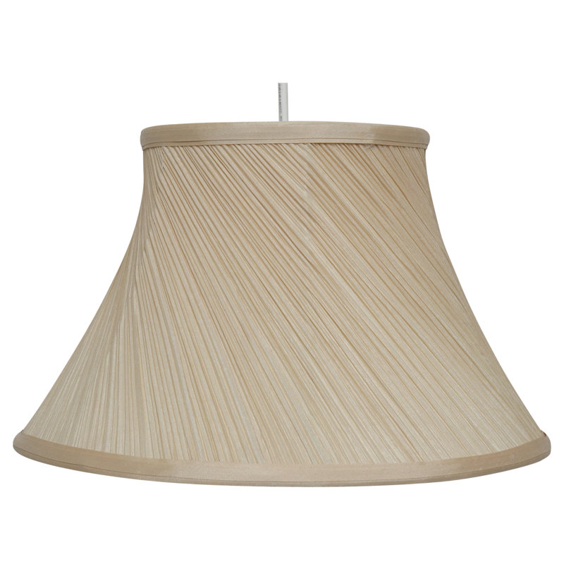 22.5cm H Cotton Empire Lamp Shade ( Uno ), Champagne