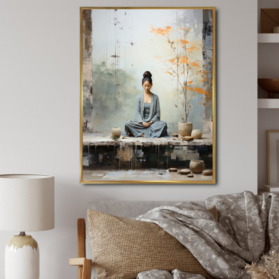 " Yoga Serene Zen Pastel II "