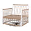 Ensemble 3 pièces de mobilier d'extérieur bohémien avec 2 chaises pivotantes et table d'appoint en verre - Corde tissée à la main et structure en acier thermolaqué - Coussins de patio imperméables