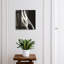 Key box for wall, Opens to the left, 30x30x5, White, Subtle textures and play of light attract attention, 