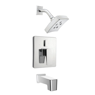 Robinet de douche et baignoire thermostatique et à pression équilibrée Kubos