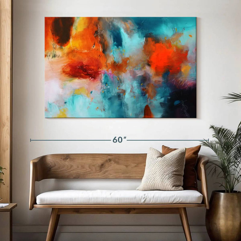 Avery coloré abstrait X
