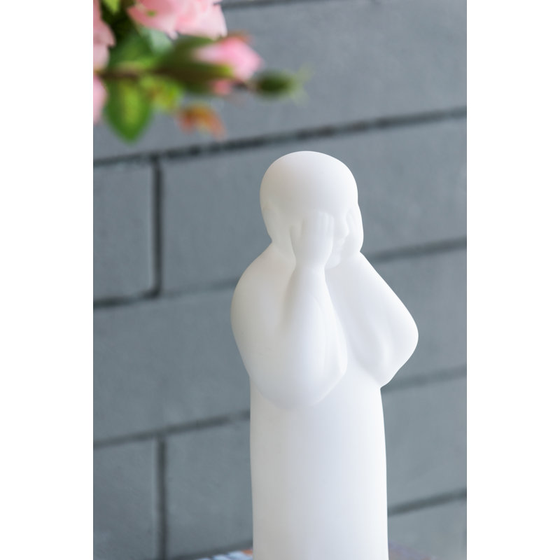 S/3 3.5X3x9.8" Standing Monks