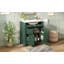 Meuble-lavabo de salle de bain avec lavabo en céramique, 30 po, armoire de rangement avec portes à fermeture en douceur et organisateur de porte-126233871