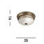 Geddes Glass Flush Mount-39181718