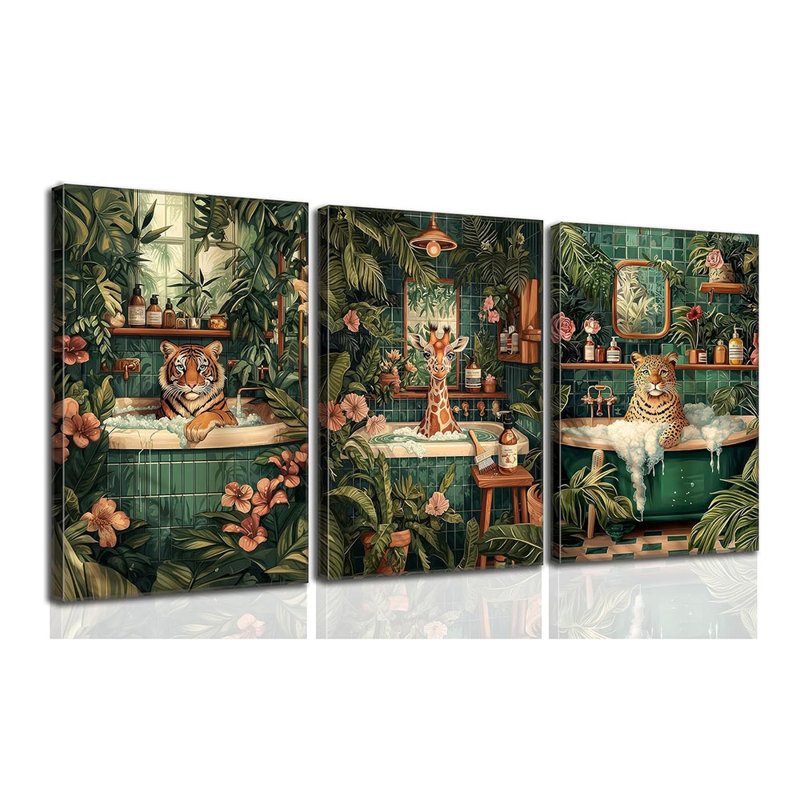 3 Piece Wrapped Canvas Print