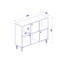 Desserte de 47,24 po de largeur Denmon-1746979078