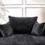 Fauteuil-lit en chenille, 55 po, sans assemblage, salon, chambre à coucher, salon, coussin de projection