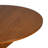 Round Dining Table Modern Farmhouse Kitchen Table, Cherry