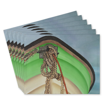 Sailing Rowing Boat Polyester Masvingo - Set of 6 | Home Decor