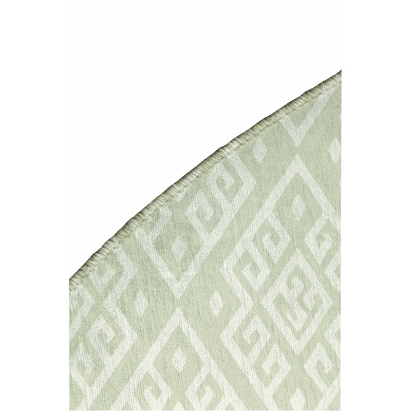 Athana Outdoor Area Rug, Round 5'