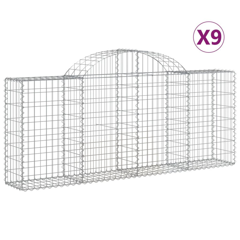Briceida Silver Galvanised Iron, 100cm H x 200cm W x 30cm D