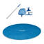Plastic Round Pool Cover And Accessories 22.8'' H x 216'' W x 216'' L