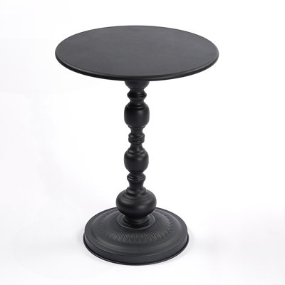 Vintage End Table, Round Side Table