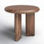 Harper 24" Round Side Table In American Walnut