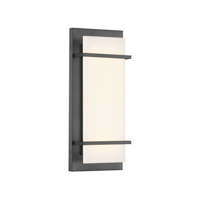 Quaadir Steel LED Flush Mounted Sconce