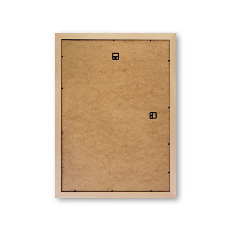 Yellow Jasmine Flowers by Pierre-Joseph Redoute - Single Picture Frame Print, 33cm H x 45cm W x 2cm D, Oak