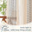 Paire de rideaux semi-transparents en lin Kidist-598527709-598527699