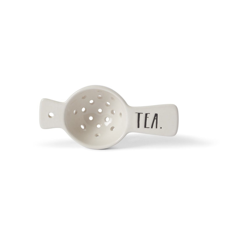 Magenta Stoneware Tea Strainer