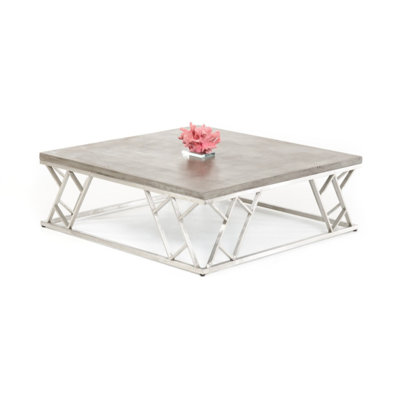 Table basse avec dessus plateau