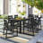  Rectangular Outdoor Dining Set-492677612-492706947