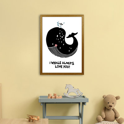 Whale by Miniofmine - Print