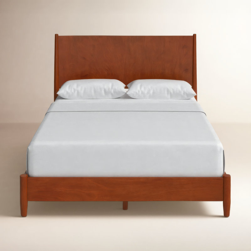 Williams Platform Bed, Queen, Chestnut