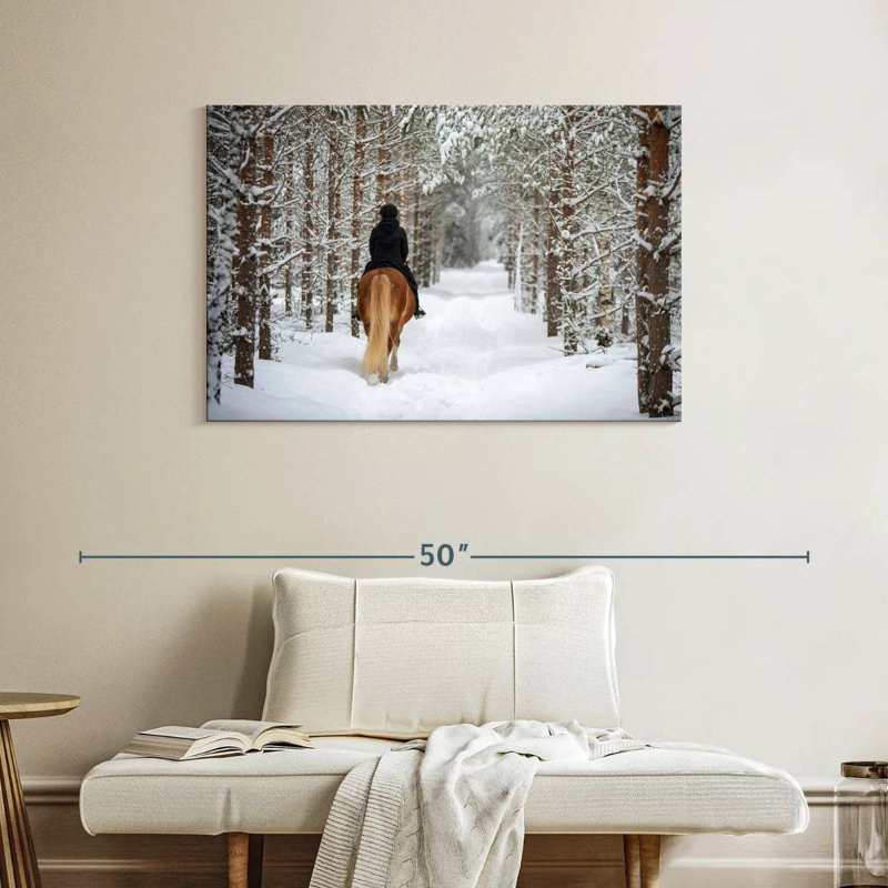 Mehar Winter Forest Horseback Riding