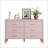 6-Drawer Double Dresser, Modern Storage Cabinet With Metal Handles & Solid Wood Legs, Heavy-Duty Organizer For Kids And Adults-1692019516