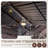 20 Ft. W X 12 Ft. D Metal With Water Guide Roof, 4.7inch Aluminum Post Patio Gazebo