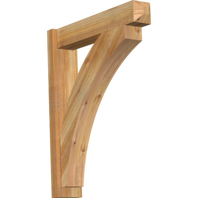 Persienne en bois rustique Thorton Craftsman