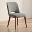 Chaise d'appoint en tissu Kyeran-460677485