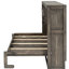 Lit simple en brun, pliable dans une armoire avec DEL à 7 couleurs, idéal pour les espaces polyvalents, armoire murale brune en bois de taille construction, dortoirs peu encombrants, support à lattes-1741955483
