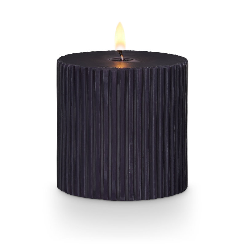 Beautifully Done Pillar Candle, Small, Blackberry Absinthe