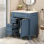 Meuble-lavabo 30 po avec lavabo en céramique-7752925