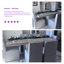 Chaise de salle à manger rembourrée-1131758329