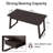 55.1" W Writing Desk with Drawer, MDF-49640842